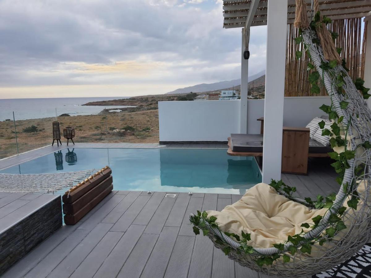 Tramonto Luxury Villa No2 - Breathtaking Sunset View Foiníkion Екстериор снимка