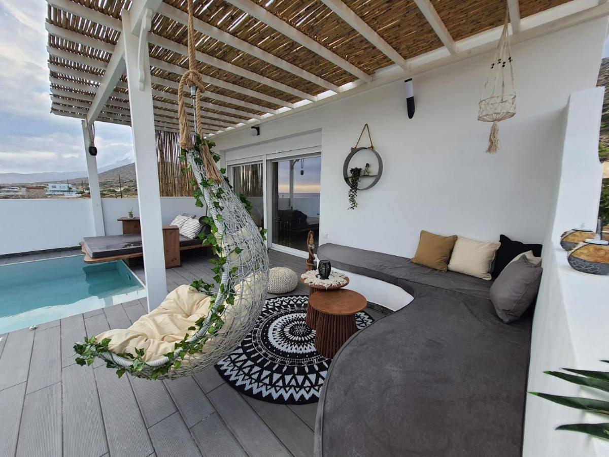 Tramonto Luxury Villa No2 - Breathtaking Sunset View Foiníkion Екстериор снимка