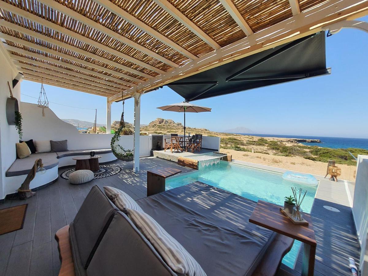 Tramonto Luxury Villa No2 - Breathtaking Sunset View Foiníkion Екстериор снимка