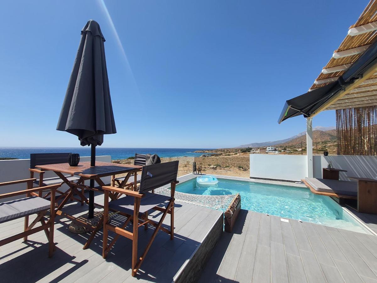 Tramonto Luxury Villa No2 - Breathtaking Sunset View Foiníkion Екстериор снимка