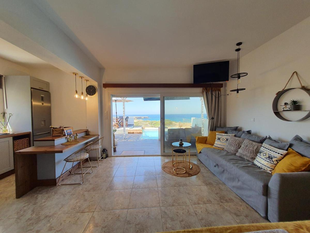 Tramonto Luxury Villa No2 - Breathtaking Sunset View Foiníkion Екстериор снимка