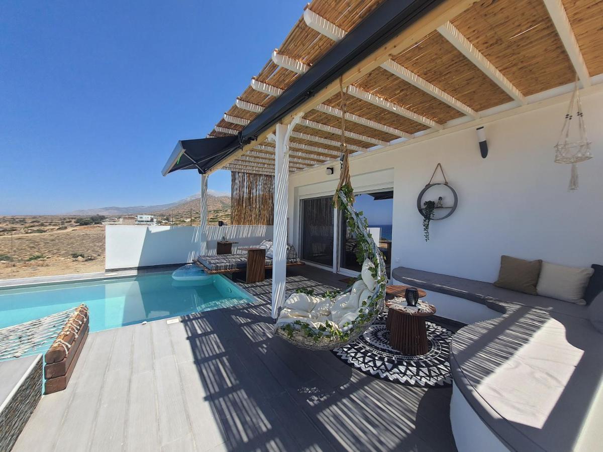 Tramonto Luxury Villa No2 - Breathtaking Sunset View Foiníkion Екстериор снимка